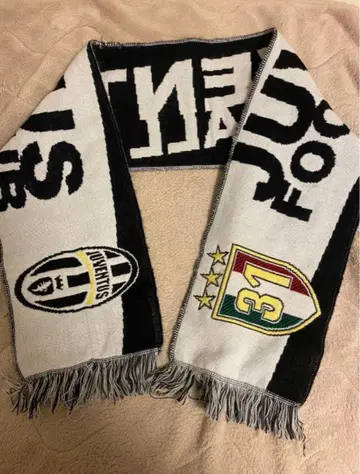 빈티지 유벤투스 축구 머플러