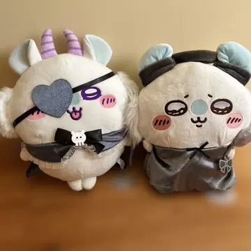 치이카와 봉제 인형 모몽가 2체 세트