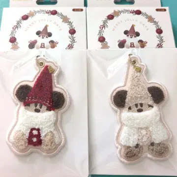TDRX'mas2025 릴린린 자수 키체인 2개 세트