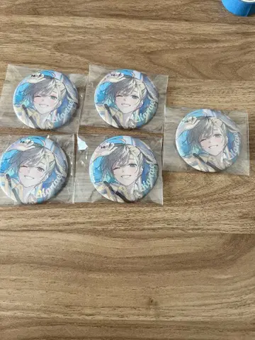 니지산지 ChroNoiR Blue Memories 카나에 캔뱃지