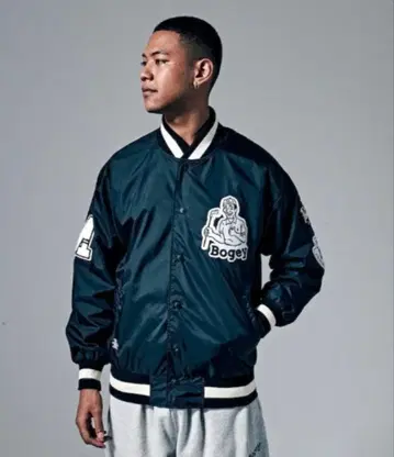 새상품급 펭귄 바이 먼싱웨어 보기맨 바시티 자켓 골프웨어