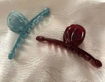 새상품급 프랑스제 헤어 클립 2개 세트