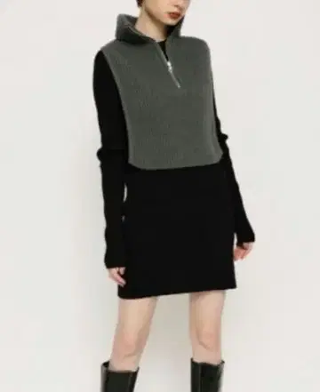 SLY 스라이 니트 원피스 블랙 새상품