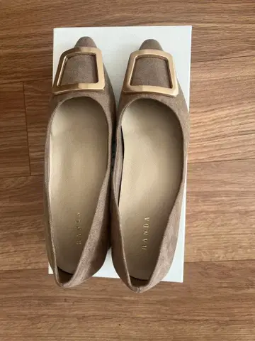 [ 새상품급 ] RANDA 골드 부품 펌프스 그레이지 22cm