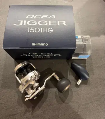 17 OCEA 오시아 지거 1501HG 커스텀 오션 마크 노브 부착