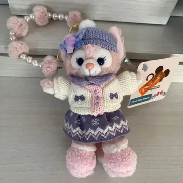 홍콩 디즈니 20주년 리나벨 봉제 인형 참 키링