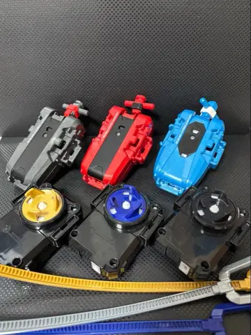 베이블레이드 x 스트링 런처 와인더 런처 세트 1 왼쪽 회전 유