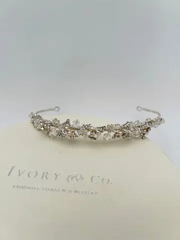 Ivory & Co. Iris 티아라 브라이덜 헤드피스