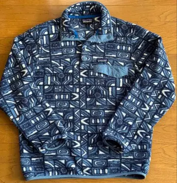 'Patagonia' 신틸라 스냅T 풀오버 올 패턴 M