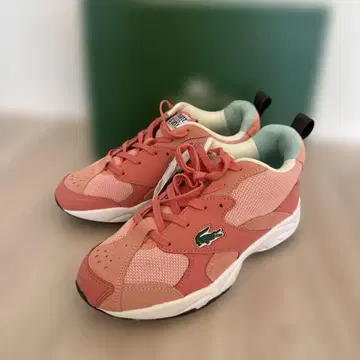 Lacoste 핑크 스니커즈