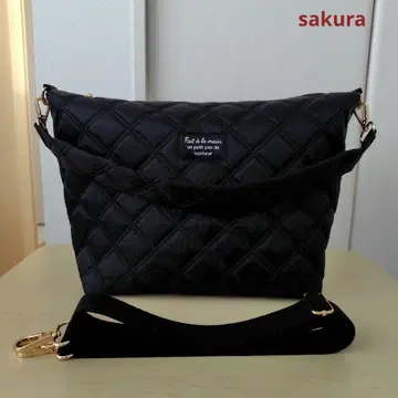 퀼팅 2way 숄더백 핸드메이드