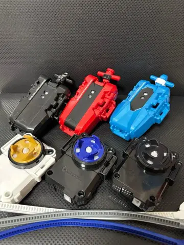 베이블레이드 x 스트링 런처 와인더 런처 세트 2 왼쪽 회전 유