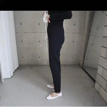 eLLa 스캘럽 레깅스 팬츠