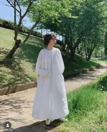 TUTIE 코튼 린넨 브로드 2WAY 원피스 (숏 기장)