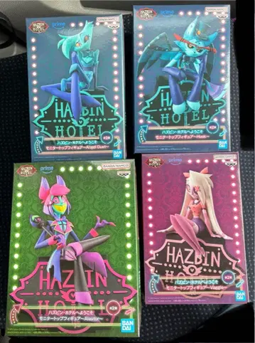 해즈빈 호텔에 오신 것을 환영합니다 모니터 탑 피규어 컬러 B 4종 세트