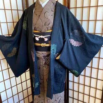 블랙 겉옷 앤티크 수광직