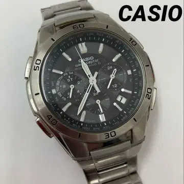 [ 작동품 ] CASIO WAVE CEPTOR 솔라 손목시계