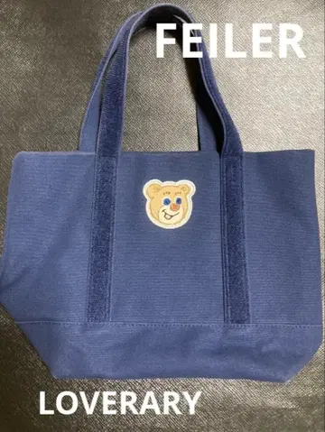 [ 구하기 어려움 ] 러브러리 바이 페이 올드 테디 토트백 네이비