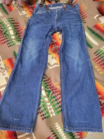 USA vintage KEY 서스펜더 데님 XL