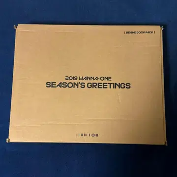 워너원 시즌 그리팅 2019 + 롯데리아 달력 포함