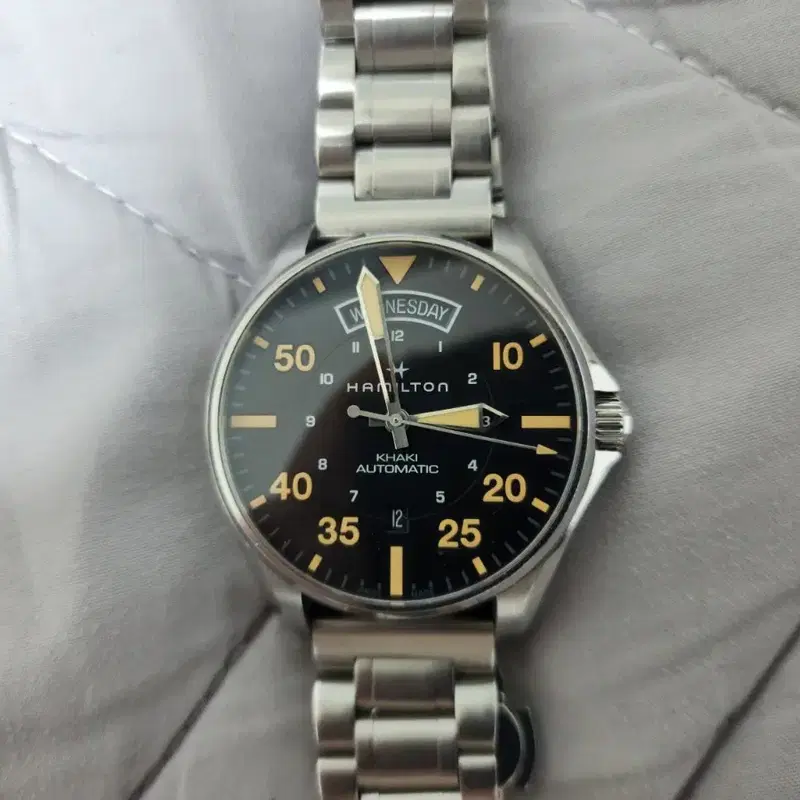 해밀턴 카키 에비에이션 오토매틱 42mm