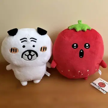나가노 캐릭터즈 퍼그 씨, 딸기 고로케 BIG 봉제 인형 세트