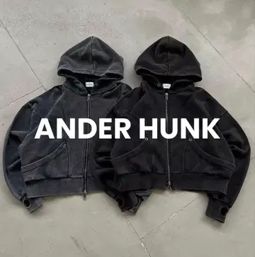 ANDER HUNK -short zip-up Parker-