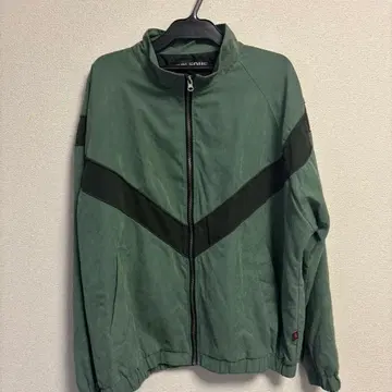 그린 스트라이프 자켓