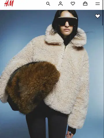 H&M 테디 자켓 완판템