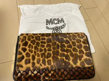 MCM 레오파드 무늬 숄더백