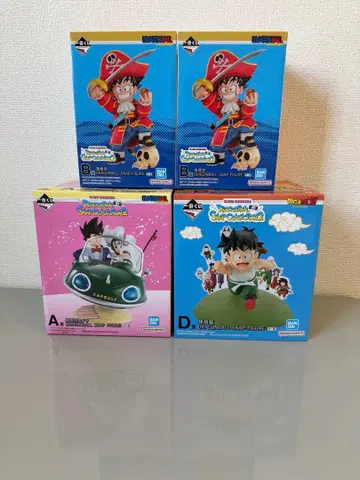 제일복권 드래곤볼 피규어 A상, B상, D상 세트