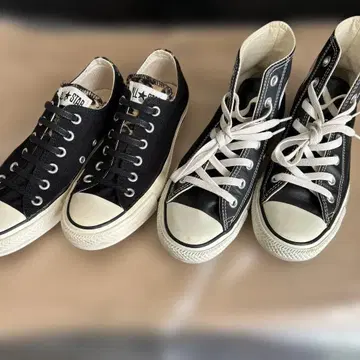 컨버스 올스타 블랙 세트