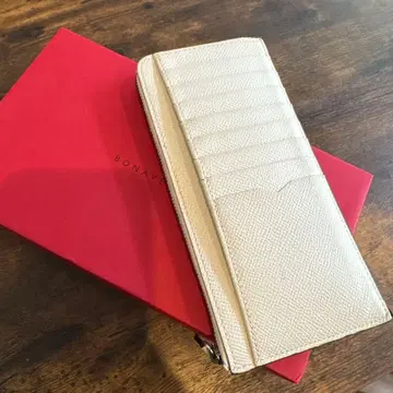 BONAVENTURE 화이트 가죽 프래그먼트 케이스