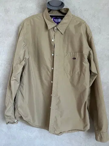 THE NORTH FACE 베이지 셔츠 L