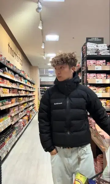 하야토이시자와 착용 mont-bell 퍼마프로스트 라이트 다운 자켓 L