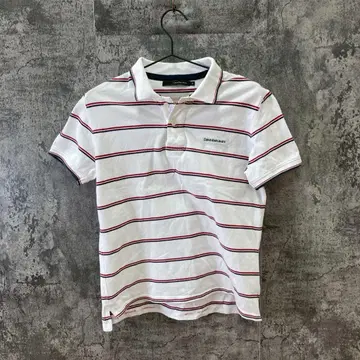 캘빈클라인 [M] 피케 셔츠 보더 코튼