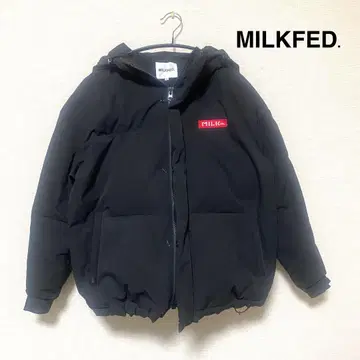 [ MILKFED. ] HOODED PUFFER JACKET