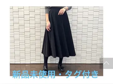 A441-003 네이비 플레어 스커트