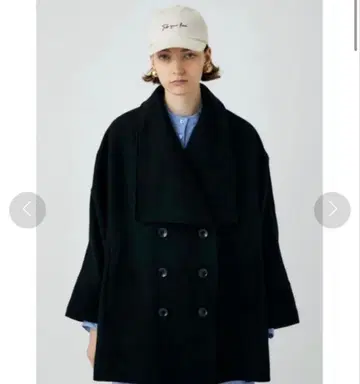 moussy 빅 컬러 판초 코트 size 1