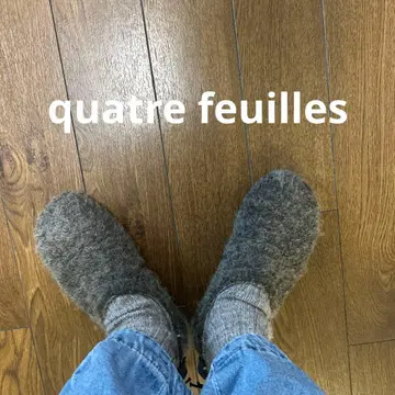 quatre feuilles 플랫슈즈 모코모코