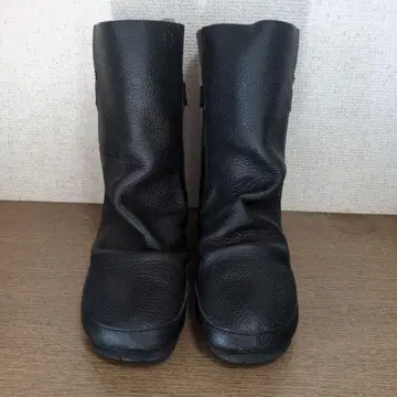 블랙 버클 숏부츠