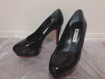 [ 새상품급 ] DIANA 다이애나 하이힐 레드 밑창 펌프스 21.5cm