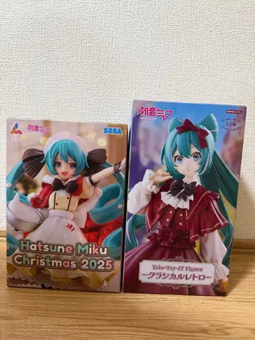 [ 하츠네 미쿠 ] 최신 프라이스 피규어 2체 세트