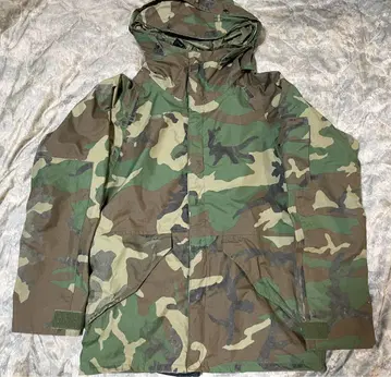 90s 미군 실물 ECWCS GEN1 고어텍스 후드티 S-R 카모플라쥬