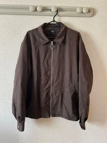 BEAMS HEART 브라운 지퍼 점퍼