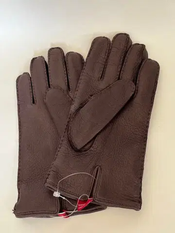 Caridei glove factory 사이즈 8 이탈리아제 브라운 A1
