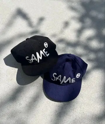 shesame 네이비 야구 모자