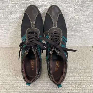 [ FERRIRA ] 가죽 스니커즈