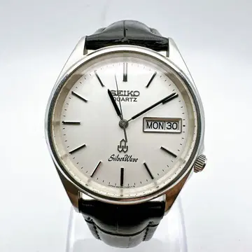 새상품급 작동품 SEIKO 세이코 실버웨이브 남성용 손목시계 데이데이트