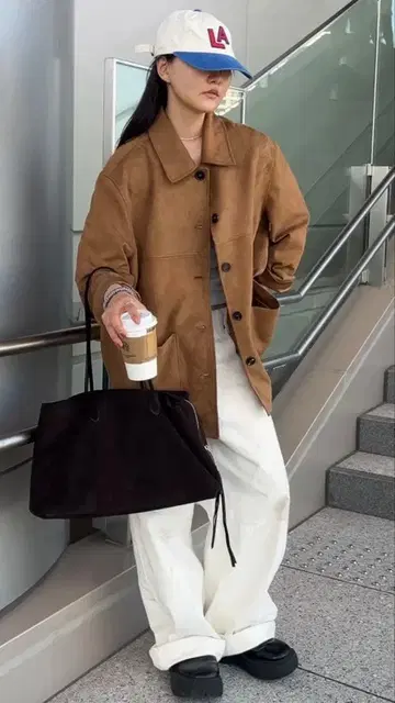 A.subjjject 완판템 Suede Touch Box Jacket